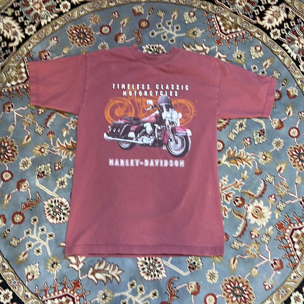 Mens Harley Davidson tee faded Med